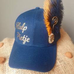 cap donkerblauw sinterklaas met naam cap donkerblauw sinterklaas met naam