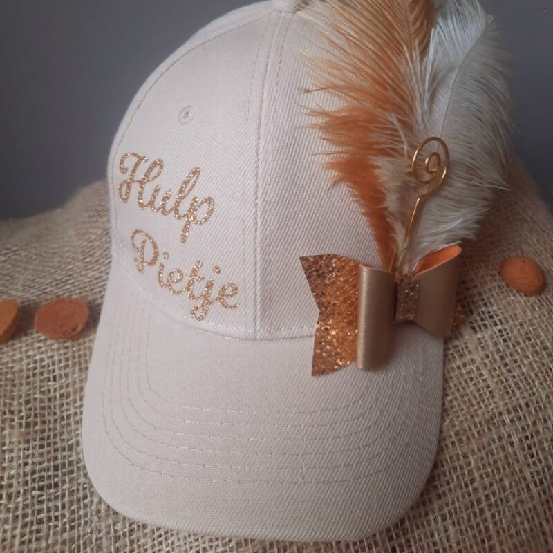 cap sinterklaas beige cap sinterklaas beige