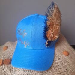 pietencap met naam blauw pietencap met naam blauw
