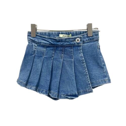 denim skort plisse meisjes denim skort plisse meisjes