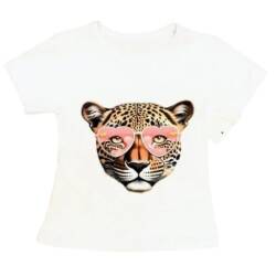 shirt leopard zonnebril