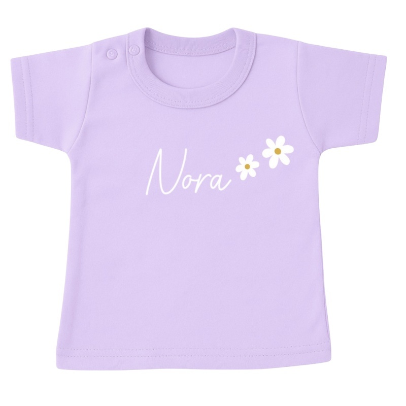 shirt meisje naam bloemen shirt meisje naam bloemen