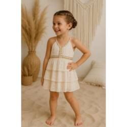 ibiza jurk beige