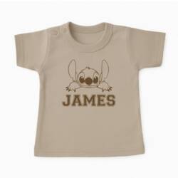 shirt stitch naam bruin