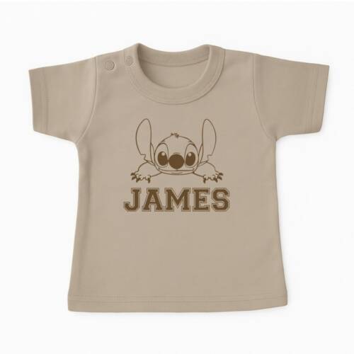 shirt stitch naam bruin