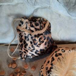 sinterklaas pepernotenzakje leopard sinterklaas pepernotenzakje leopard
