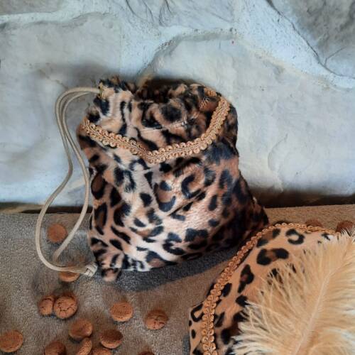 sinterklaas pepernotenzakje leopard sinterklaas pepernotenzakje leopard