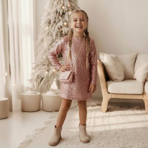 roze jurk