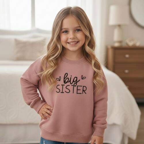 Meisjes sweater Big Sister 2 Meisjes sweater Big Sister (2)