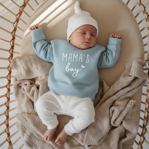 jongens sweater Mamas Boy jongens sweater Mama’s Boy