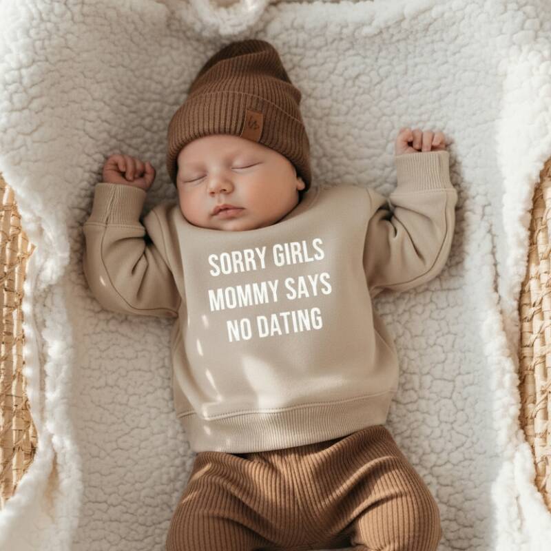Jongens sweater Mommy Says No Dating (1) Jongens sweater Mommy Says No Dating (1)