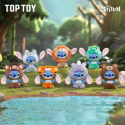 Stitch blind box knuffel Wild Animal Series pluche Stitch blind box sleutelhanger Wild Animal Series pluche