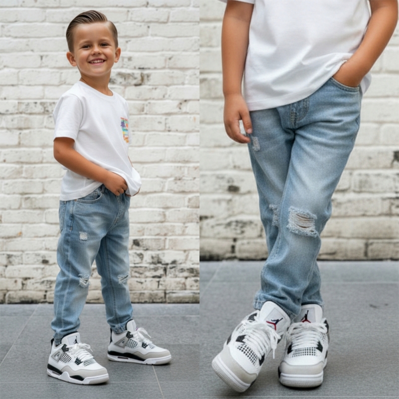 Urban Ripped Denim Jeans