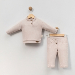 set jongens neutraal beige set jongens neutraal beige