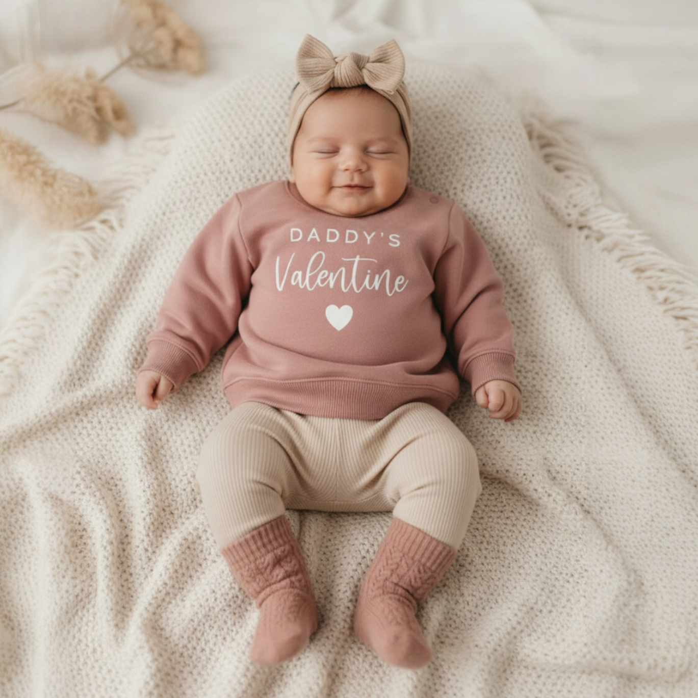 daddy’s valentine meisjes trui