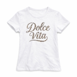 wit meisjes t shirt met dolce vita panterprint opdruk wit meisjes t shirt met dolce vita panterprint opdruk