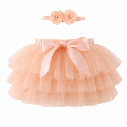 baby tutu perzik beige