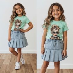 meisjes denim rok blauw meisjes denim rok blauw