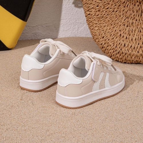 beige sneakers