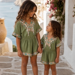 meisjes ibiza jumpshort groen