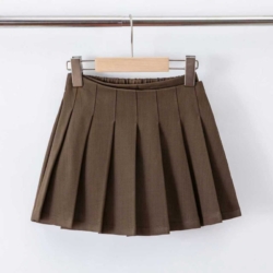 meisjes skort bruin