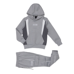 icon sportieve set jongens grijs