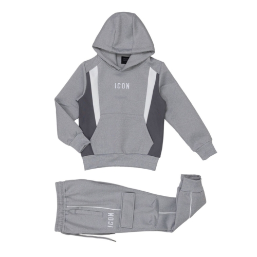 icon sportieve set jongens grijs