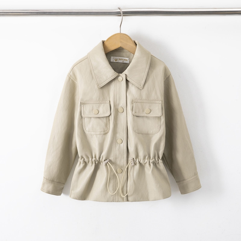 leren jas meisje beige leren jas meisje beige
