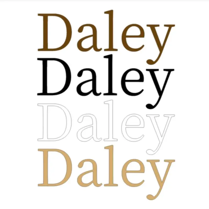 lettertype daley