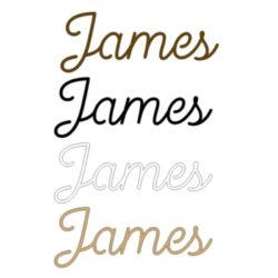 lettertype james