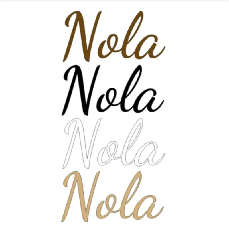 lettertype nola