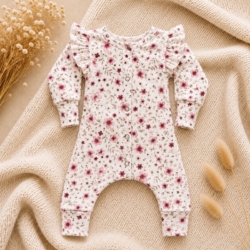 meisje baby boxpakje roze bloemen meisje baby boxpakje roze bloemen