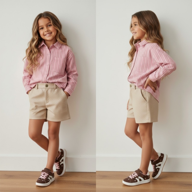 meisjes blouse roze gestreept meisjes blouse roze gestreept