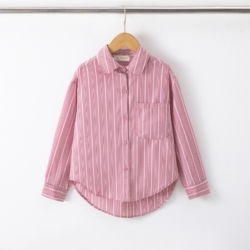 meisjes blouse roze streep meisjes blouse roze streep