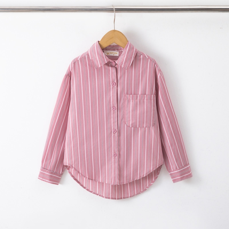 meisjes blouse roze streep meisjes blouse roze streep