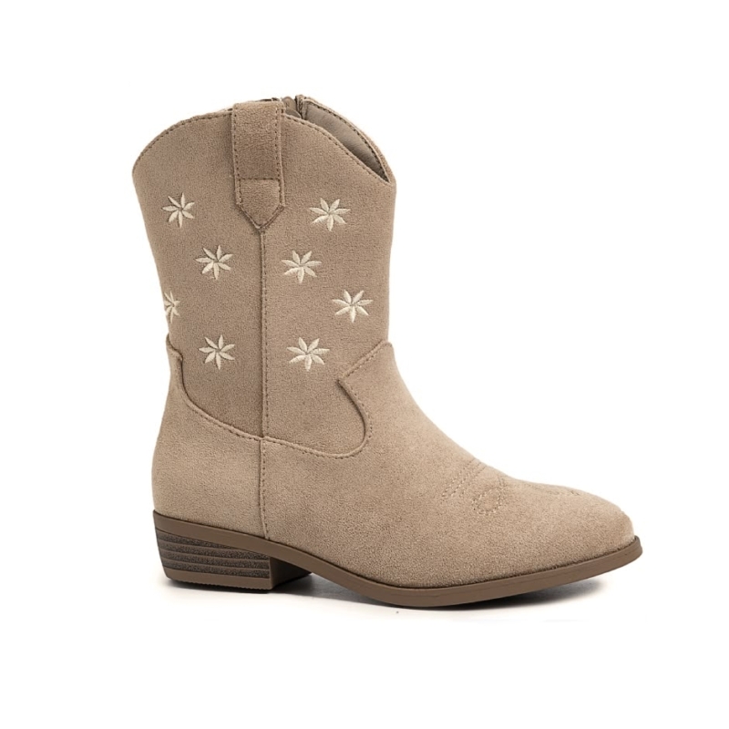 meisjes cowboy laarzen beige