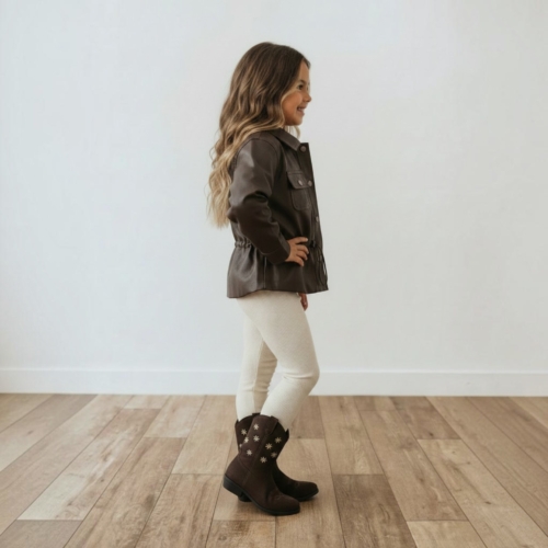 meisjes laarzen cowboy western bruin meisjes laarzen cowboy western bruin