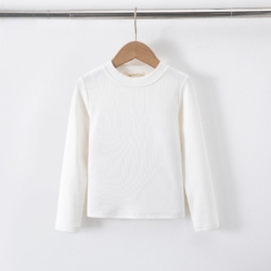 meisjes rib longsleeve wit meisjes rib longsleeve wit