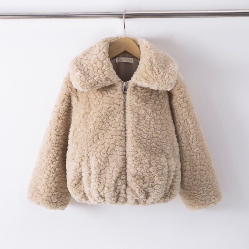 meisjes teddy jas camel meisjes teddy jas camel