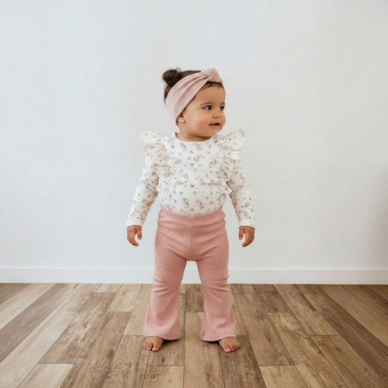 ruffle shirt bloemen baby meisje