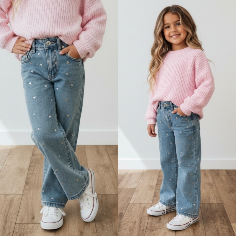 denim jeans hartjes
