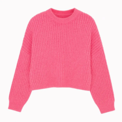 fuchsia knit sweater meisjes fuchsia knit sweater meisjes