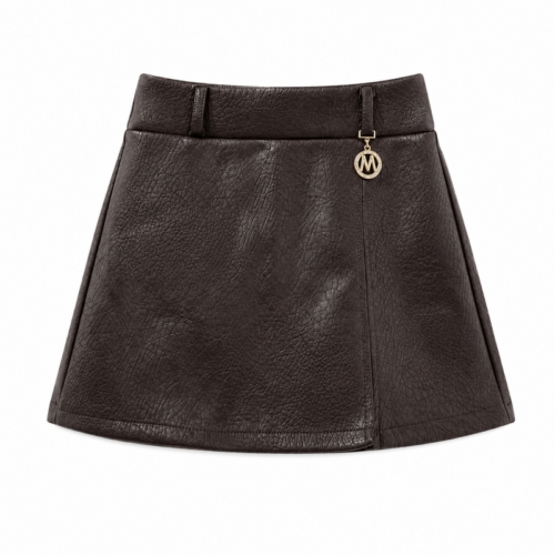 leren broek rokje meisjes bruin leren broek rokje meisjes bruin