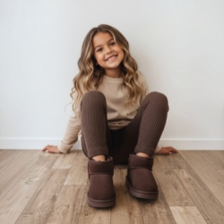 meisjes uggs bruin herfst
