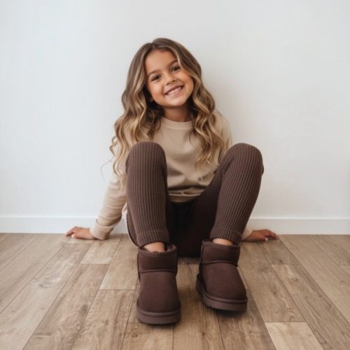 meisjes uggs bruin herfst