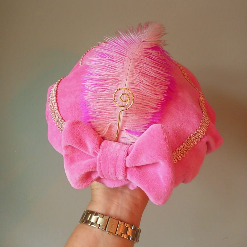 roze pietenmuts met naam