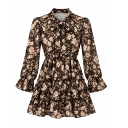 bloemenjurk meisjes bruin bloemenjurk meisjes bruin