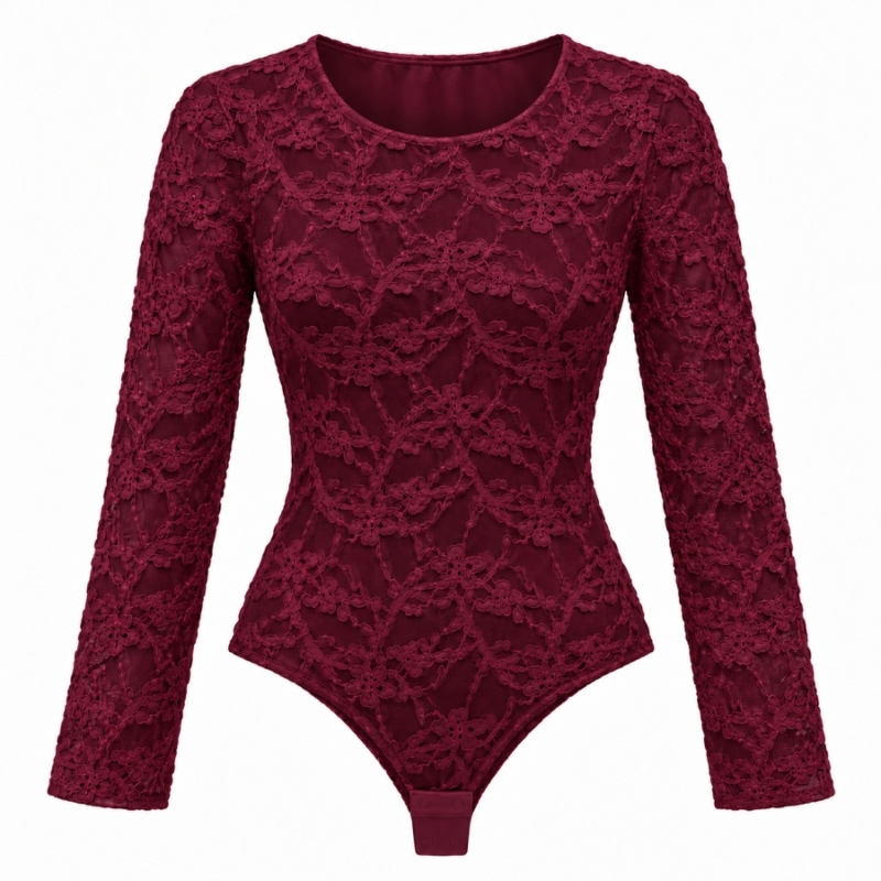 bordeaux meisjes body