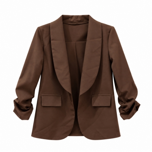 bruine meisjes blazer
