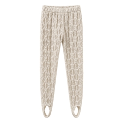 creme gebreide voetlegging meisjes crème gebreide voetlegging meisjes